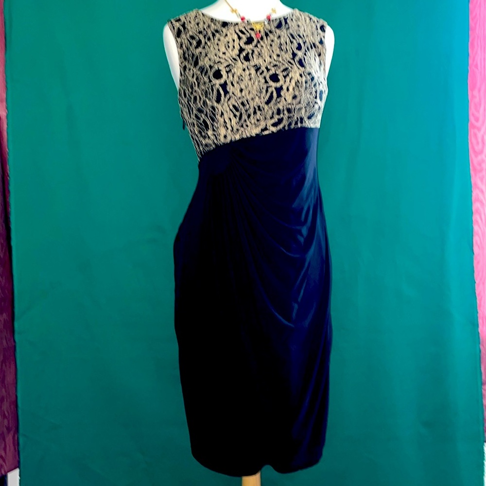 Dress by Enfocus , size 12 color black .